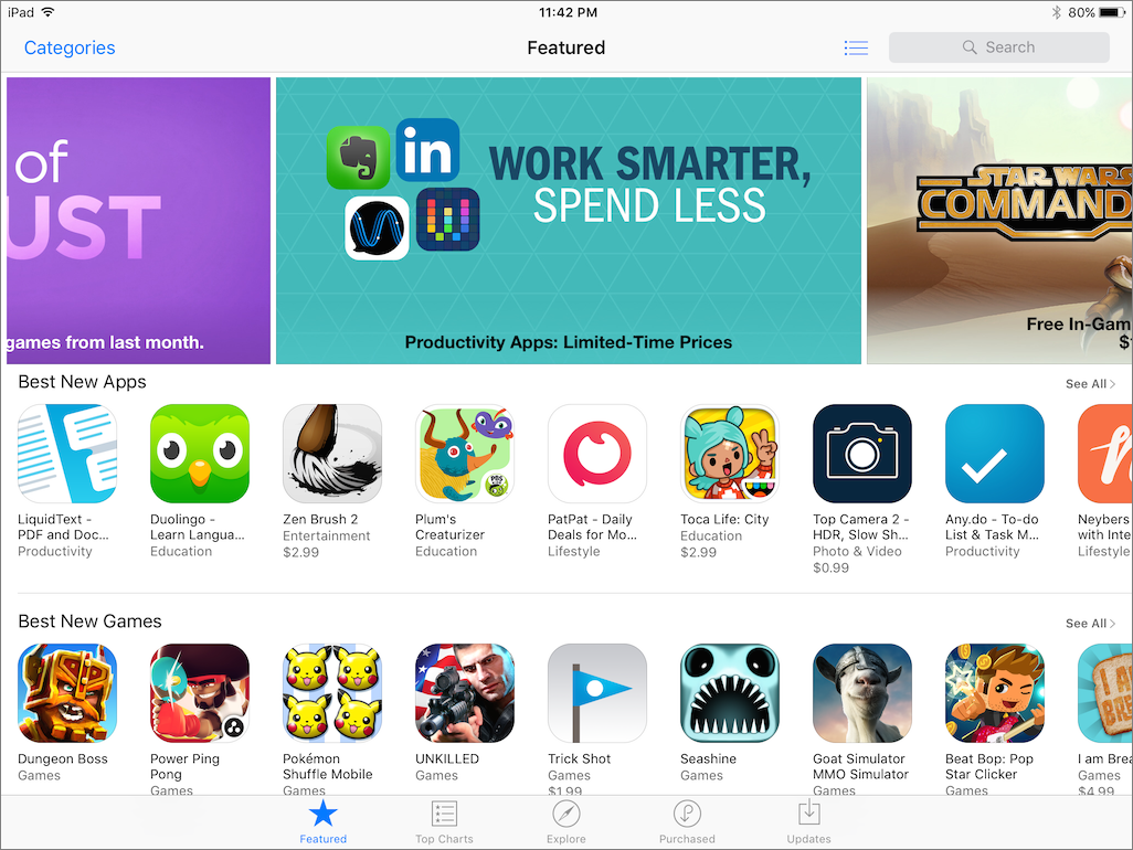 Apple Ipad App Store